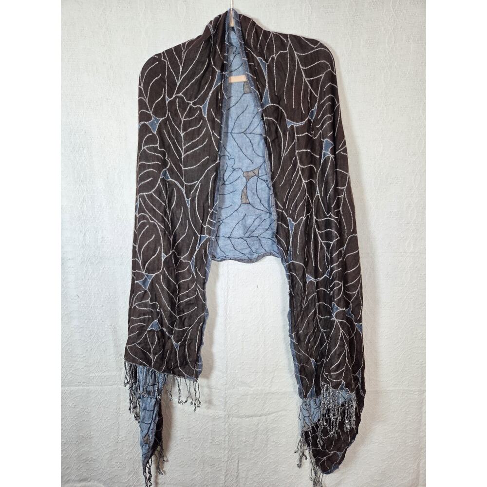 Women's Super Soft And Cozy Boho Rectangle Scarf With Tassels‎